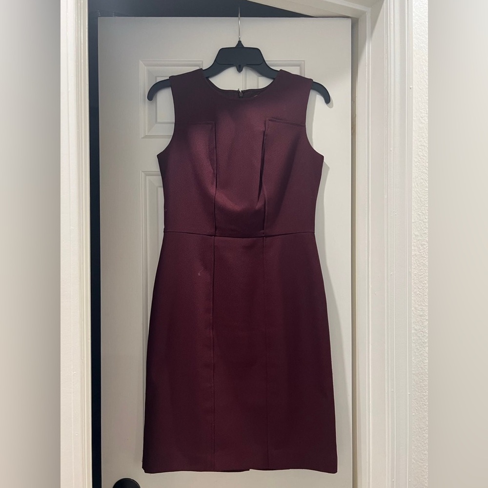 Banana Republic Eggplant purple midi dresses Size 2